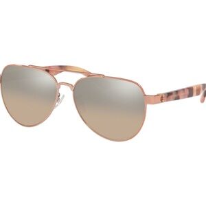Tory Burch Pink Aviator Sunglasses